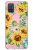 Oihxse Cristal Funda para Samsung Galaxy A80/A90 Transparente Suave TPU Flores Girasoles Amarillos Dibujo Diseño Serie Carcasa Flexible Bumper Anti-Choque Anti-Arañazos Protector (D1)